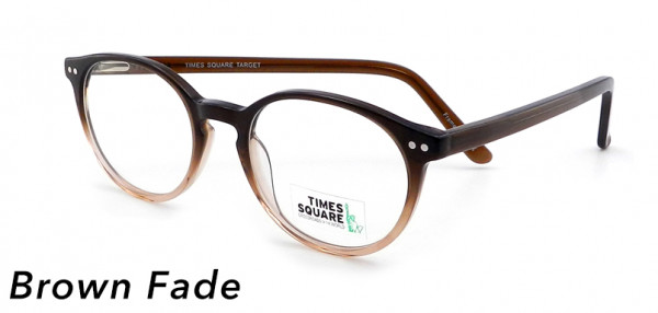 Smilen Eyewear Target Eyeglasses, Brown Fade