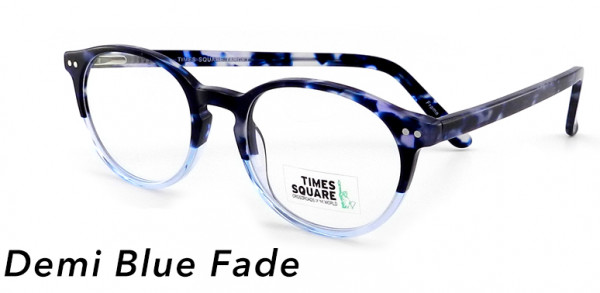 Smilen Eyewear Target Eyeglasses, Demi Blue Fade
