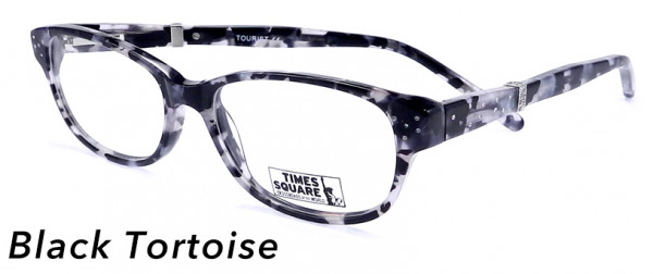 Smilen Eyewear Tourist Eyeglasses, Black Tortoise