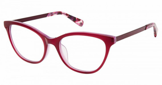 Phoebe Couture P331 Eyeglasses, burgundy