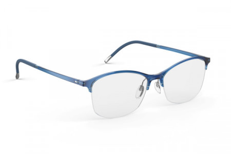 Silhouette SPX Illusion Nylor 1599 Eyeglasses, 4510 Cornflower Blue