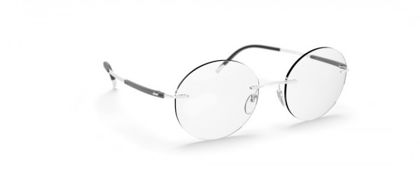 Silhouette Titan Dynamics Contour CF Eyeglasses, 7110 Titanium / Grey