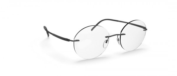 Silhouette Titan Dynamics Contour CF Eyeglasses, 9040 Pure Black