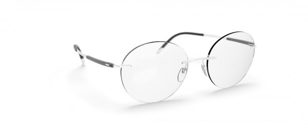 Silhouette Titan Dynamics Contour IO Eyeglasses, 7110 Titanium / Grey