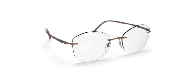 Silhouette Titan Dynamics Contour JN Eyeglasses, 6140 Simply Brown