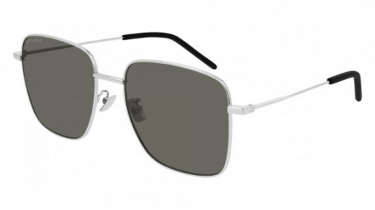 Saint Laurent SL 312 Sunglasses, 002 - SILVER with GREY lenses