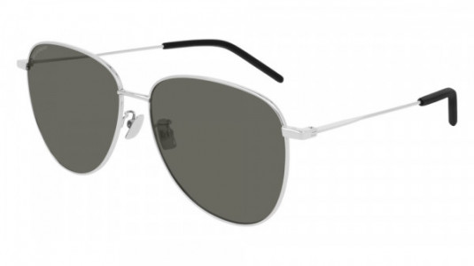 Saint Laurent SL 328/K Sunglasses, 001 - SILVER with GREY lenses