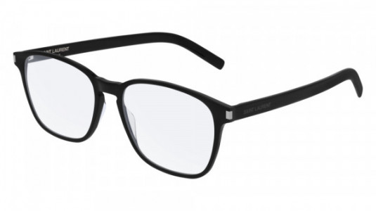 Saint Laurent SL 186-B SLIM Eyeglasses, 001 - BLACK