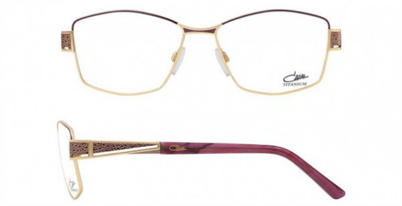 Cazal CAZAL 1245 Eyeglasses, 002 BLACKBERRY