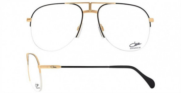 Cazal CAZAL LEGENDS 717 Eyeglasses, 003 BLACK-GOLD