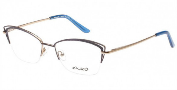 Exces EXCES 3159 Eyeglasses, 761 Blue-Rose Gold