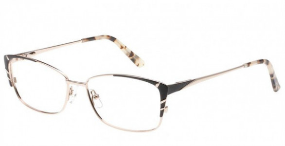 Exces EXCES 3161 Eyeglasses, 201 Black-Gold