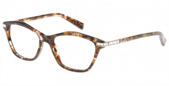 Exces PRINCESS 157 Eyeglasses, 701 Brown-Mottled-Go