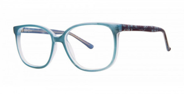 Modern Optical HADLEY Eyeglasses, Teal Ice