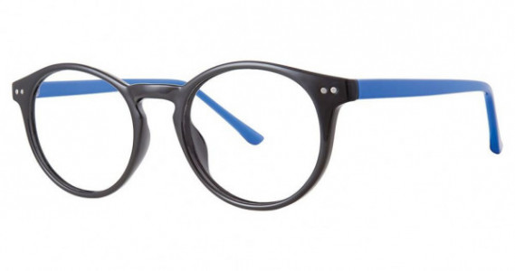 Modern Optical LUNAR Eyeglasses, Black/Blue