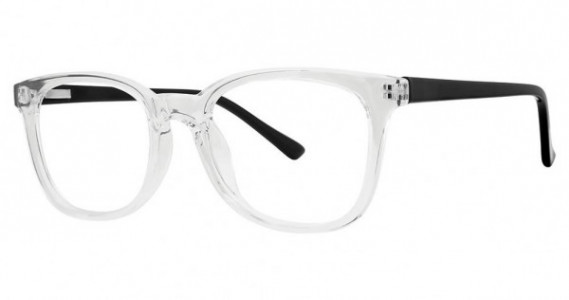 Modern Optical CONFIDE Eyeglasses, Crystal/Black