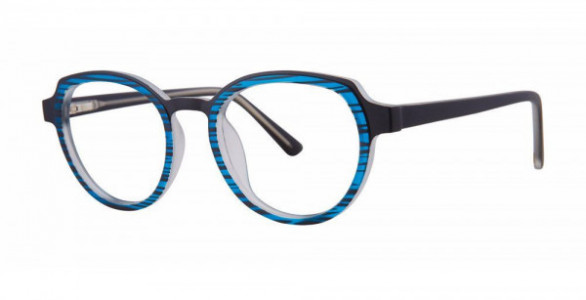 Modern Optical RELATE Eyeglasses, Blue Matte