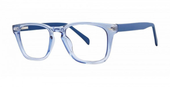 Modern Optical THAW Eyeglasses, Blue Crystal/Navy Matte