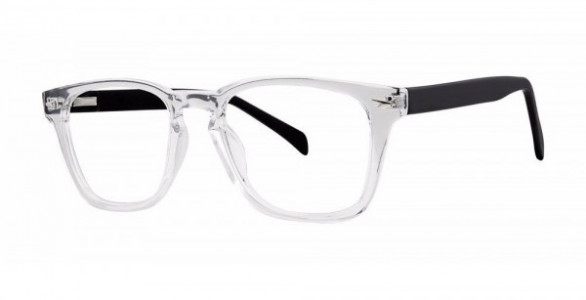 Modern Optical THAW Eyeglasses, Crystal/Black Matte