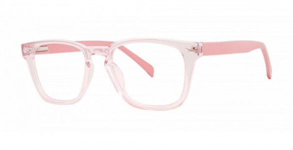 Modern Optical THAW Eyeglasses, Pink Crystal/Rose Matte