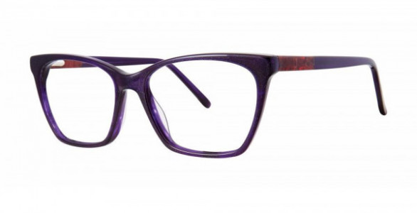 Genevieve KINSLEY Eyeglasses, Plum/Cherry