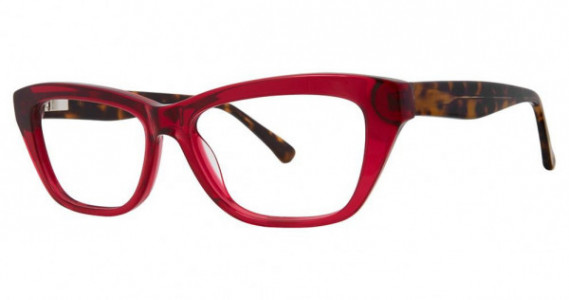 Genevieve Affluent Eyeglasses, ruby/tortoise