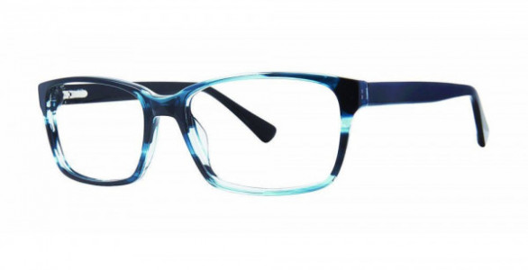 Giovani di Venezia BAXTER Eyeglasses, Navy Demi/Black