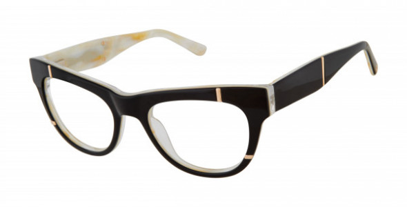L.A.M.B. LA067 Eyeglasses, Black Bone (BLK)