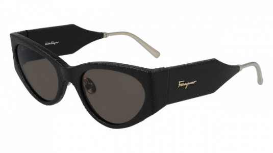 Ferragamo SF950SL RUNWAY Sunglasses, (208) DARK BROWN KARUNG