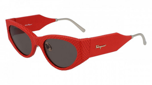 Ferragamo SF950SL RUNWAY Sunglasses, (647) RED KARUNG