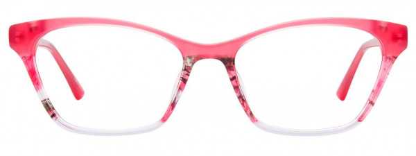 Takumi TK1144 Eyeglasses, 030 - Pink & Marbled Pink & Crystal