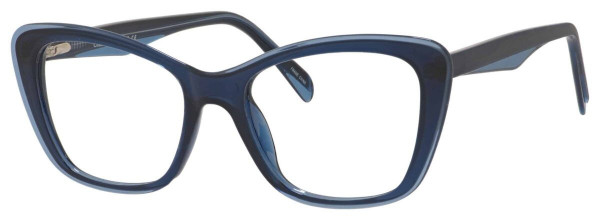 Enhance EN4165 Eyeglasses, Blue/Crystal
