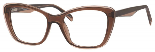 Enhance EN4165 Eyeglasses, Brown/Crystal