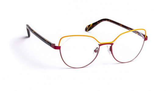 J.F. Rey PM069 Eyeglasses, OLD PINK/FLUO ORANGE (6075)