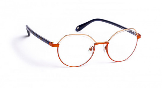 J.F. Rey PM068 Eyeglasses, BRICK/PINK GOLD (5060)