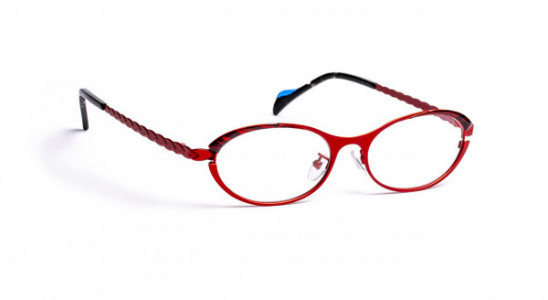 Boz by J.F. Rey JOIE-AF Eyeglasses, RED SATIN / DEMI (3090)