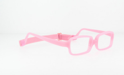 Miraflex New Baby 3 with Built Up Bridge Eyeglasses, B Pink