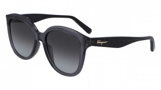 Ferragamo SF977S Sunglasses, (057) CRYSTAL GREY