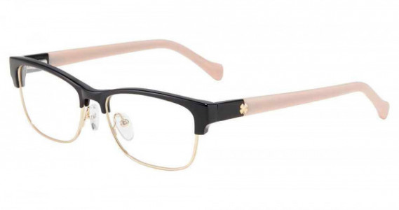 Lucky Brand D228 Eyeglasses, BLACK/PINK (0BLP)