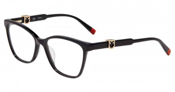 Furla VFU352 Eyeglasses, Black