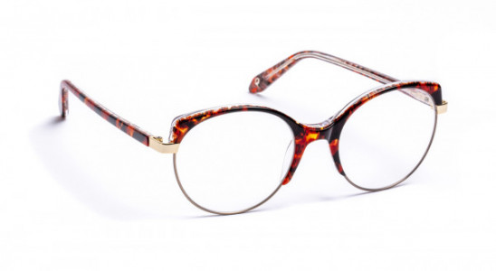 J.F. Rey PA072 Eyeglasses, DEMI RED/SHINY RUTHENIUM/GOLD (3050)