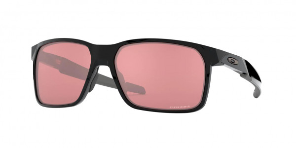 Oakley OO9460 PORTAL X Sunglasses, 946002 PORTAL X POLISHED BLACK PRIZM (BLACK)