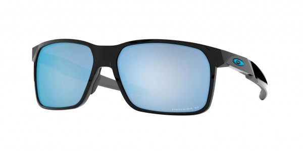 Oakley OO9460 PORTAL X Sunglasses, 946004 PORTAL X POLISHED BLACK PRIZM (BLACK)