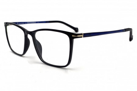 Eyecroxx EC588U Eyeglasses, C1 Black Blue
