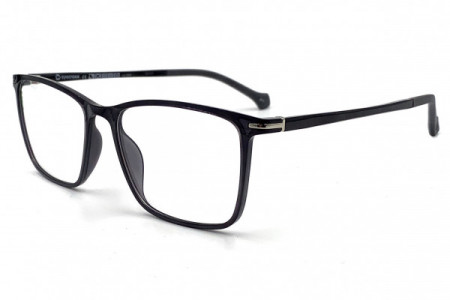 Eyecroxx EC588U Eyeglasses, C4 Black Grey