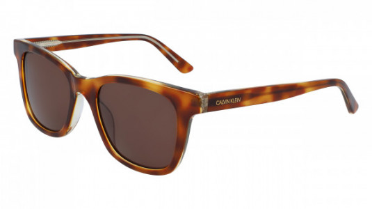 Calvin Klein CK20501S Sunglasses, (241) TORTOISE/CRYSTAL YELLOW