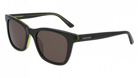 Calvin Klein CK20501S Sunglasses, (320) CRYSTAL OLIVE/MOSS