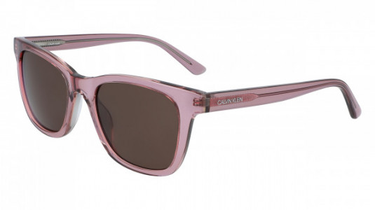 Calvin Klein CK20501S Sunglasses, (535) CRYSTAL MAUVE/ROSE