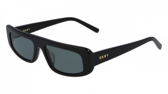 DKNY DK518S Sunglasses, (001) BLACK