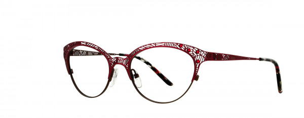 Lafont Fuchsia Eyeglasses, 6502 Red